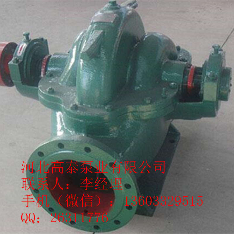 工廠(chǎng)直銷(xiāo)350S-125中開(kāi)雙吸泵