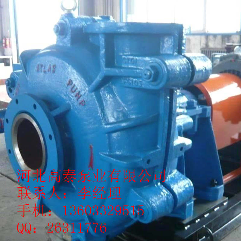 渣漿泵廠家 8/6E-AH渣漿泵配件批發(fā)